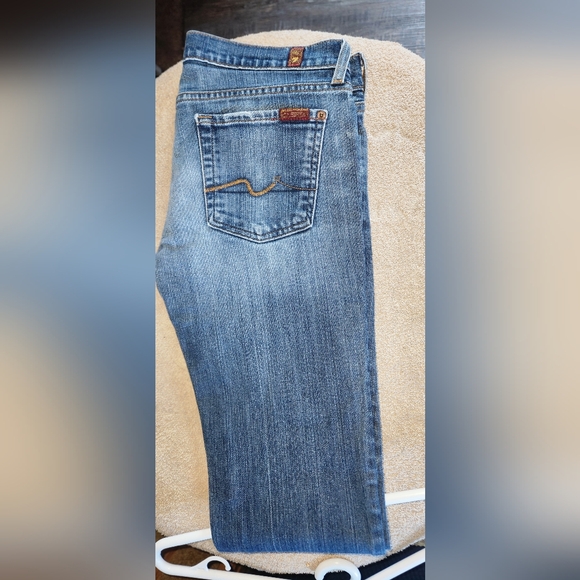 Sz 30 7 for all mankind ladies jeans - Picture 2 of 10